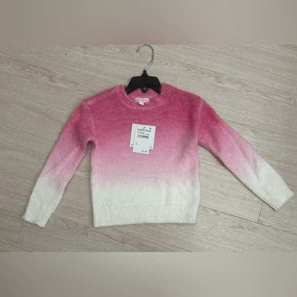 Design History Little Girl's Fuzzy Ombré Top - Picture 2 of 7